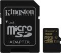 kingston sdcg 16gb 16gb micro sdhc uhs i u3 class 3 sd adapter extra photo 1