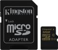 kingston sdcg 32gb 32gb micro sdhc uhs i u3 class 3 sd adapter extra photo 1