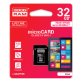 goodram m1aa 32gb micro sdhc uhs i class 10 adapter extra photo 1 goodram m1aa 32gb micro sdhc uhs i class 10 adapter extra photo 1