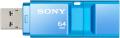 sony usm64gxl microvault x series 64gb usb30 flash drive blue extra photo 1