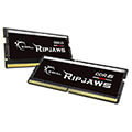 ram gskill f5 4800s3838a16gx2 rs ripjaws 32gb 2x16gb so dimm ddr5 4800mhz cl38 dual kit extra photo 1