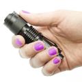 pure cree mini led flashlight 7w 300lm q5 3 modes black extra photo 2