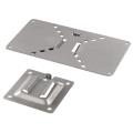 hama 49526 lcd plasma tv wall mount slim vesa 200 silver extra photo 1