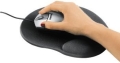 hama 54779 ergonomic mouse pad black extra photo 1