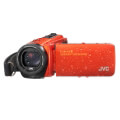 jvc gz r495deu orange kit 16gb memory card bag extra photo 1