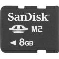 sandisk 8gb memory stick micro m2 with reader extra photo 1