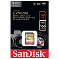 sandisk extreme 32gb sdhc uhs i card u3 v30 sdsdxvt 032g gncin extra photo 2