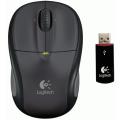 logitech 910 000166 v220 cordless notebook optical mouse black extra photo 1