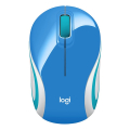 logitech wireless mini mouse m187 blue extra photo 1