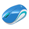 logitech wireless mini mouse m187 blue extra photo 3