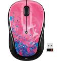 logitech m325 wireless mouse spontaneous pink extra photo 1