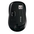 microsoft wireless mobile mouse 3000 black dsp for notebook extra photo 3