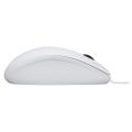 logitech 910 003360 b100 optical usb mouse white extra photo 1