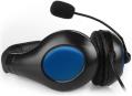 natec nsl 0370 panda headset black blue extra photo 1