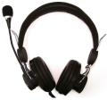 natec nsl 0256 griffon headphones microphone black extra photo 1