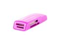 natec ncz 0665 mini ant 3 card reader sdhc usb20 purple extra photo 1