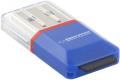 esperanza ea134b micro sd usb 20 card reader blue extra photo 1