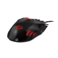 esperanza egm401kr wired mouse for gamers 7d optical usb mx401 hawk black red extra photo 2