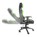 genesis nfg 0907 nitro 550 gaming chair black green extra photo 1