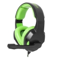 esperanza egh350g cobra headphones with microphone for players green extra photo 1