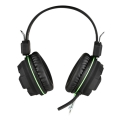 nod g hds 002 gaming headset with flexible microphone and green led extra photo 1