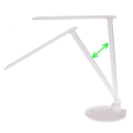 evolveo lum lx10 led desktop lamp with usb charging port piano white extra photo 3