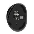 natec nmy 1071 crake wireless 2000dpi vertical mouse black extra photo 3