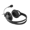 natec nsl 1178 bear 2 headphones with microphone black extra photo 1