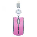 esperanza em109p celaneo 3d wired optical mouse usb with retractable cable pink extra photo 2