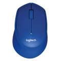 logitech m330 silent plus wireless mouse blue extra photo 1