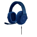 logitech g433 71 surround gaming headset blue extra photo 1