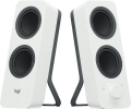 logitech 980 001292 z207 20 stereo computer speakers with bluetooth white extra photo 1