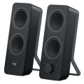 logitech 980 001295 z207 20 stereo computer speakers with bluetooth black extra photo 1