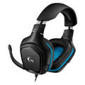 logitech 981 000770 g432 71 surround sound wired gaming headset leatherette extra photo 1