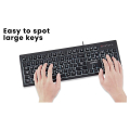 perixx periboard 329 wired backlit high scissor usb keyboard extra photo 3