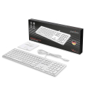 perixx periboard 325 mw wired aluminium backlit keyboard with mac os layout extra photo 3