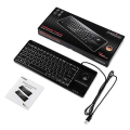 perixx periboard 514 h plus wired mini usb keyboard with trackball and 2 hubs extra photo 4