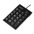 perixx peripad 202 h b usb numerical keypad with silent x type scissor keys and hub extra photo 2