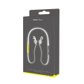 baseus let s go fluorescent ring sports silicone lanyard sleeve for pods 1 2 gen grey yellow extra photo 5