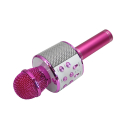 forever bms 300 microphone with bluetooth speaker pink extra photo 3