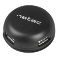 natec nhu 1330 bumblebee 4 port usb 20 hub black extra photo 1