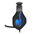 nod g hds 004 iron sound gaming headset with retractable microphone and rgb led extra photo 2