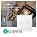 nedis wifiws20wt wifi smart light switch dual extra photo 2