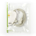 nedis ccgp59001iv20 vga cable vga male vga male 2m ivory extra photo 2