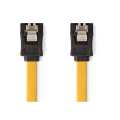 nedis ccgp73250ye10 sata 6gb s cable sata 7 pin female sata 7 pin female 1m yellow extra photo 1