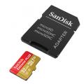 sandisk sdsqxbg 032g gn6ma extreme plus a1 32gb micro sdhc uhs i u3 with adapter extra photo 1