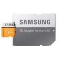 samsung mb mp64ga eu evo 64gb micro sdxc uhs i u3 class 10 with adapter extra photo 1