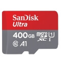 sandisk sdsquar 400g gn6ma 400gb ultra a1 micro sdxc u1 class 10 with adapter extra photo 1