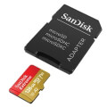 sandisk sdsqxa1 128g gn6ma extreme 128gb micro sdxc uhs i card u3 v30 class 10 extra photo 1