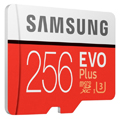 samsung mb mc256ha eu evo plus 256gb micro sdxc 2020 uhs i u3 class 10 adapter extra photo 1